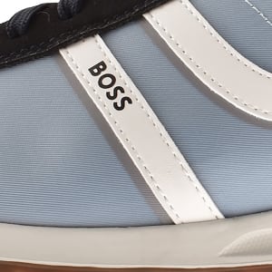 Image number 4 for BOSS Zayn Trainers Open Blue