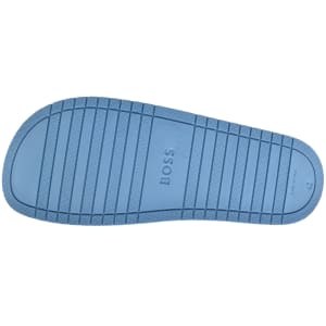 Image number 5 for BOSS Aryeh Sliders Turquoise Blue