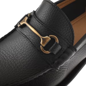 Image number 4 for BOSS Tevan Leather Moccasins Black