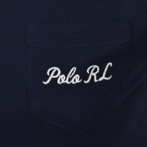 Image number 4 for Ralph Lauren Society Bear T Shirt Navy