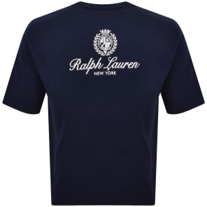 Image number 5 for Ralph Lauren Relaxed Fit T Shirt Navy