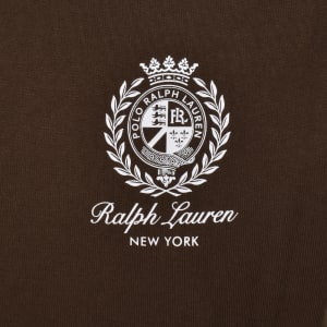 Image number 4 for Ralph Lauren Relaxed Fit T Shirt Brown