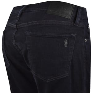 Image number 4 for Ralph Lauren Parkside Tapered Fit Dark Blue Jeans