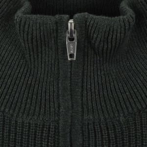 Image number 4 for Levis Housemark Quarter Zip Sweatshirt Green