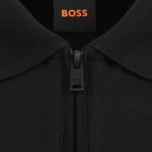 Image number 4 for BOSS Passerzip Polo T Shirt Black