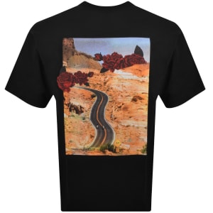 Image number 5 for HUGO Domans Crew Neck T Shirt Black