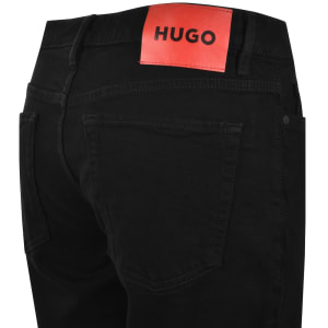 Image number 4 for HUGO 634 Denim Shorts Black