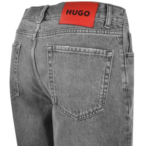 Image number 4 for HUGO 838  Denim Shorts Grey