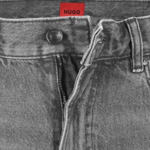 Image number 5 for HUGO 838  Denim Shorts Grey