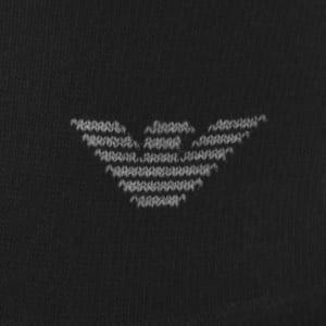 Image number 4 for Emporio Armani 3 Pack Low Cut Socks Black