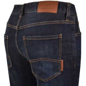 Image number 4 for Armani Exchange J14 Slim Fit Jeans Blue