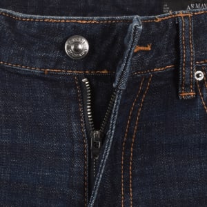 Image number 5 for Armani Exchange J14 Slim Fit Jeans Blue