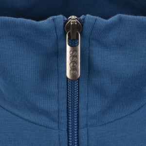Image number 4 for BOSS Mix And Match Full Zip Sweatshirt Blue