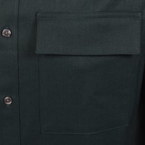 Image number 4 for Calvin Klein Easy Fit Overshirt Green