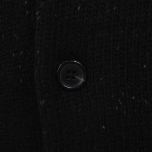 Image number 4 for Tommy Jeans Wool Blend Knit Cardigan Black