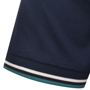 Image number 4 for Fred Perry Twin Tipped T Shirt Blue