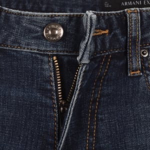 Image number 5 for Armani Exchange J14 Slim Fit Jeans Blue
