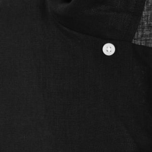 Image number 4 for Ralph Lauren Linen Short Sleeve Shirt Black