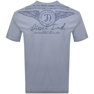Image number 5 for Diesel T Adjust V11 T Shirt Blue