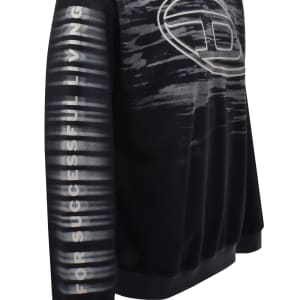 Image number 4 for Diesel S Boxt T1 Sweatshirt Navy