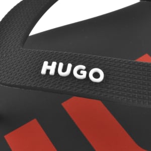 Image number 4 for HUGO Arvel Flip Flops Black