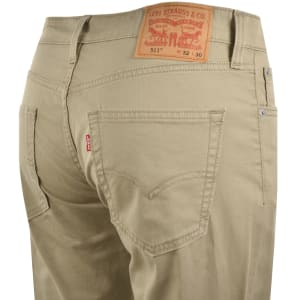 Image number 4 for Levis 511 Slim Fit Stretch Jeans Beige