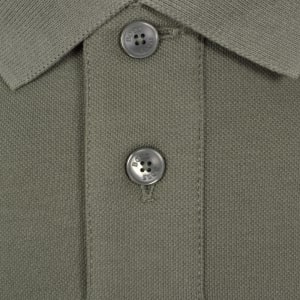 Image number 4 for BOSS Long Sleeve Passerby Polo T Shirt Grey