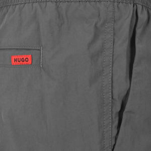 Image number 4 for HUGO Dominica Swim Shorts Grey