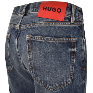 Image number 4 for HUGO 840 Straight Jeans Blue