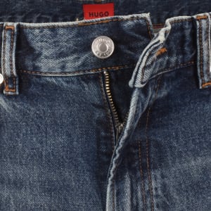 Image number 5 for HUGO 840 Straight Jeans Blue