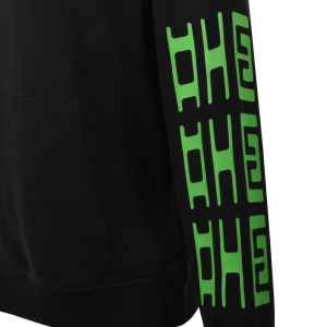 Image number 4 for HUGO Blue Nufo Hoodie Black