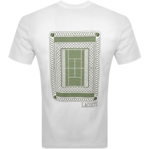 Image number 5 for Lacoste Crew Neck T Shirt White