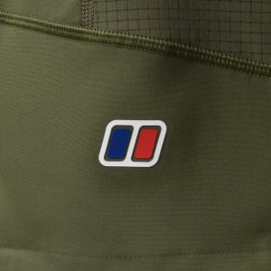 Image number 4 for Berghaus Wavertree Half Zip Jacket Dark Green