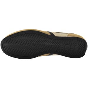 Image number 5 for BOSS Levon Runner Trainers Open Beige