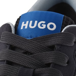 Image number 4 for HUGO Blue Jared Running Trainers Dark Blue