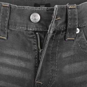 Image number 5 for True Religion Ricky Straight Jeans Grey