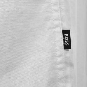 Image number 4 for BOSS H Liam Short Sleeve Shirt White