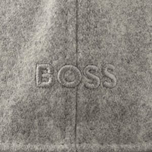 Image number 4 for BOSS Derrel Wool Cap Light Grey