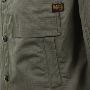 Image number 4 for G-Star Mosa Denim Overshirt Green