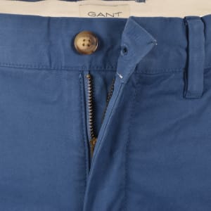 Image number 4 for Gant Slim Light Canvas Chinos Blue