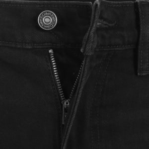 Image number 5 for Calvin Klein Jeans Slim Straight Fit Jeans Black