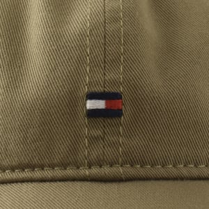 Image number 5 for Tommy Hilfiger Soft 6 Panel Baseball Cap Khaki