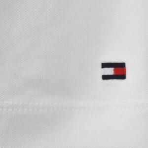 Image number 4 for Tommy Hilfiger Regular Fit Pique T Shirt White