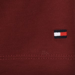 Image number 4 for Tommy Hilfiger Regular Fit Pique T Shirt Red