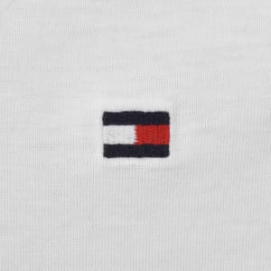 Image number 4 for Tommy Hilfiger Global Stripe T Shirt White