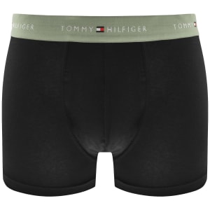 Image number 4 for Tommy Hilfiger Underwear 3 Pack Trunks Black