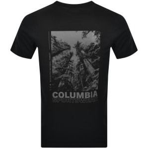 Image number 5 for Columbia Rapid Ridge Back Graphic T Shirt Black