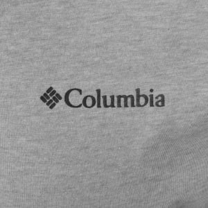 Image number 4 for Columbia Seasonal Logo T Shirt Grey