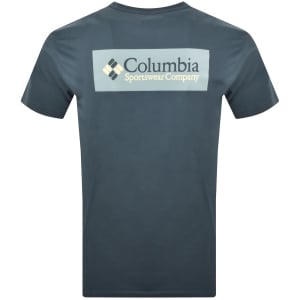 Image number 5 for Columbia North Cascades T Shirt Everblue