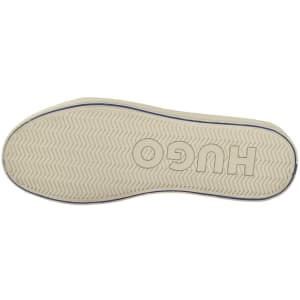 Image number 5 for HUGO Blue Low Top Tennis Trainers White